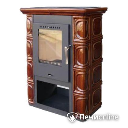 Печь-камин Thorma Borgholm Keramik (черн./темно-коричн.)  в Златоусте